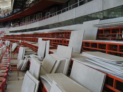 Stadium stands